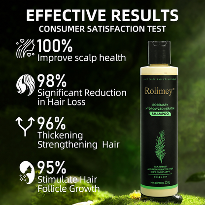 💫Rolimey® Rosemary Shampoo | Hair Growth & Anti-Dandruff Scalp Treatment