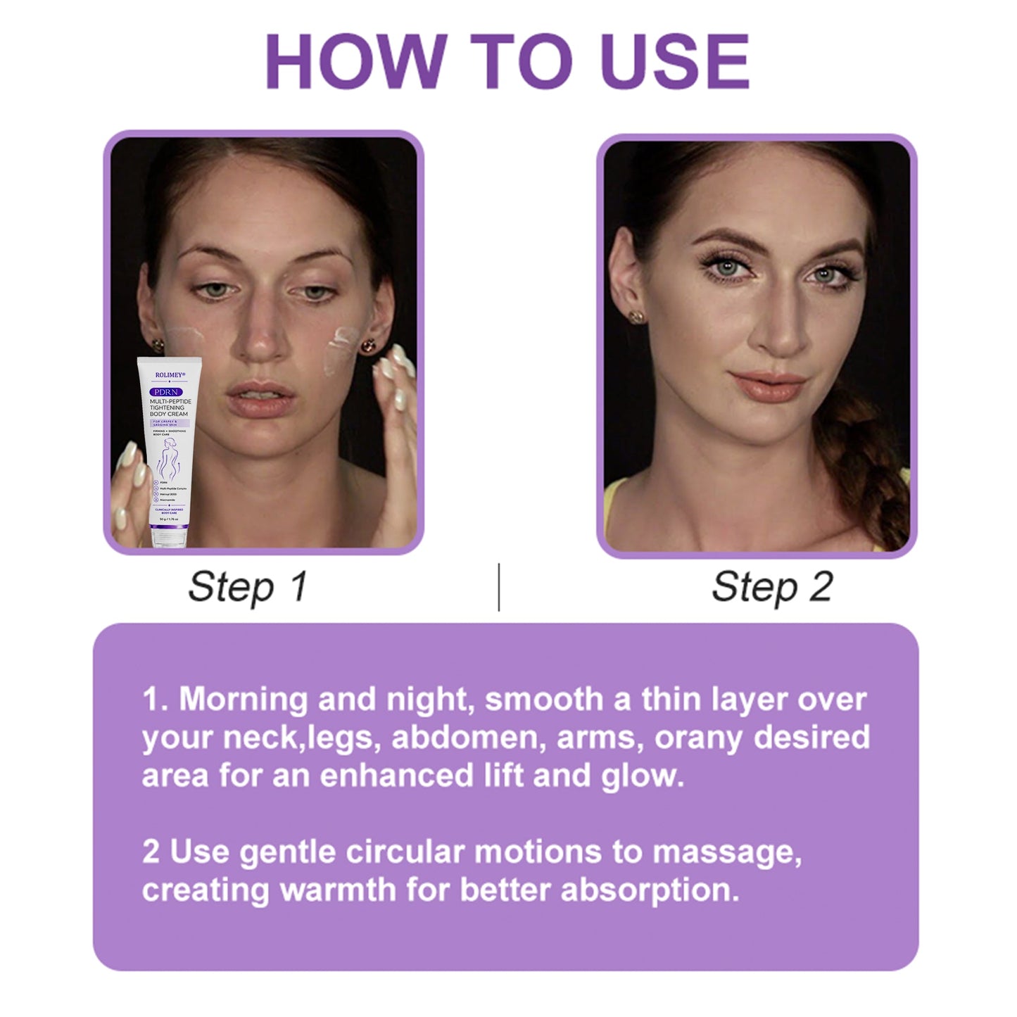 💜ROLIMEY® 𝐏𝐃𝐑𝐍 𝐌𝐮𝐥𝐭𝐢-𝐏𝐞𝐩𝐭𝐢𝐝𝐞 𝐌𝐚𝐬𝐬𝐚𝐠𝐢𝐧𝐠 𝐁𝐨𝐝𝐲 𝐑𝐨𝐥𝐥𝐞𝐫 𝐂𝐫𝐞𝐚𝐦- 𝐀𝐧𝐭𝐢-𝐚𝐠𝐢𝐧𝐠, 𝐇𝐲𝐝𝐫𝐚𝐭𝐢𝐧𝐠, 𝐒𝐤𝐢𝐧 𝐅𝐢𝐫𝐦𝐢𝐧𝐠 & 𝐋𝐢𝐟𝐭𝐢𝐧𝐠, 𝐒𝐤𝐢𝐧 𝐑𝐞𝐩𝐚𝐢𝐫, 𝐄𝐯𝐞𝐧 𝐓𝐨𝐧𝐞, 𝐀𝐜𝐧𝐞 𝐚𝐧𝐝 𝐃𝐚𝐫𝐤 𝐒𝐩𝐨𝐭 𝐓𝐫𝐞𝐚𝐭𝐦𝐞𝐧𝐭, 𝐖𝐚𝐫𝐭 𝐚𝐧𝐝 𝐌𝐨𝐥𝐞 𝐑𝐞𝐦𝐨𝐯𝐚𝐥, 𝐚𝐧𝐝 𝐏𝐬𝐨𝐫𝐢𝐚𝐬𝐢𝐬 𝐑𝐞𝐥𝐢𝐞𝐟.