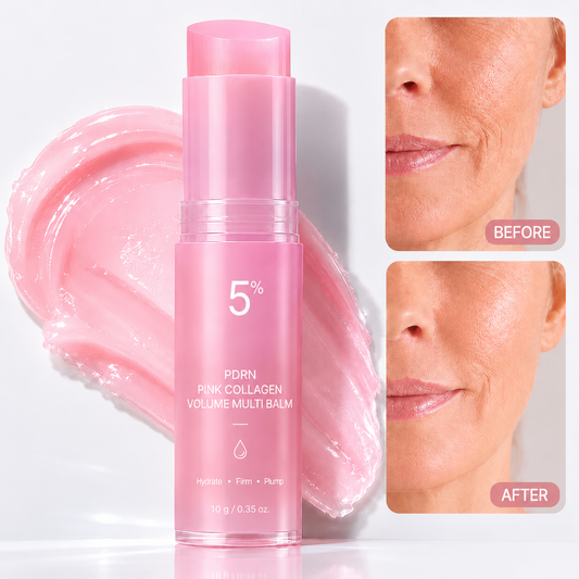 ⏰LAST DAY - BUY 1 GET 1 FREE🔥Pink Collagen Volume Multi Balm