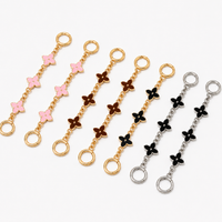 🔥6pcs🔥 Four-Leaf Clover Bag Extension Chain (Random Colors) - 30% OFF on 2nd Item