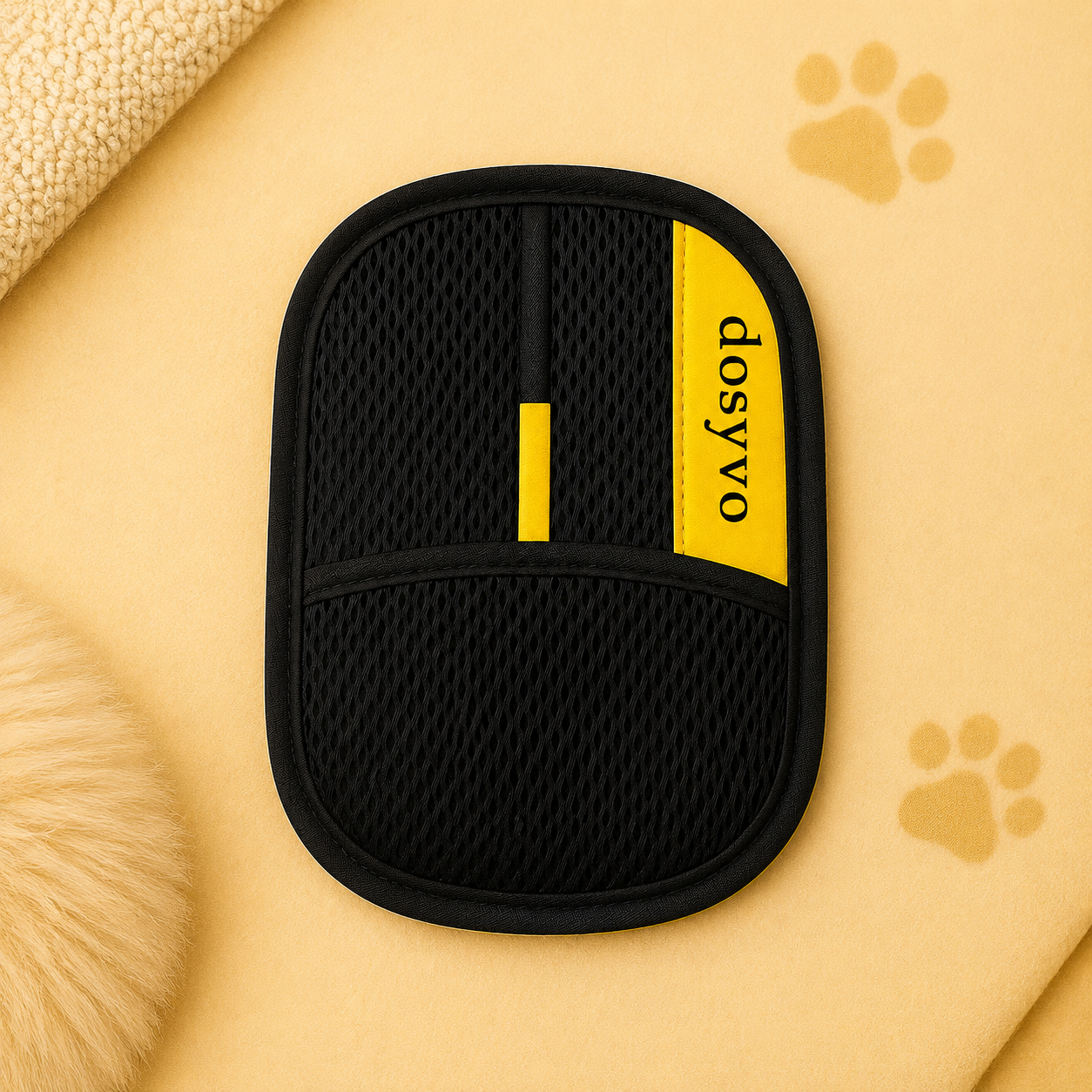🔥 The dosyvo Pet Hair Removal Glove – Swipe to Lift Fur from Furniture, Clothes & Cars | Limited Time: 70% OFF