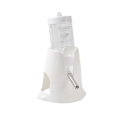 Brinyko Premium Leak-Proof Hamster Waterer: Automatic Standing Drinking Bottle with Adjustable Height Stand for Small Pets