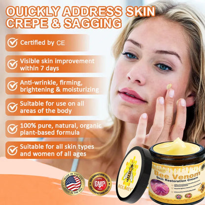 🌟❤️ Rolimey® Bee venom Pro Comprehensive Cream —Tightening for Skin Types 🔥