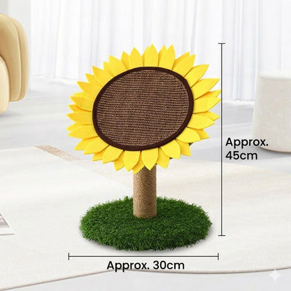 Brinyko Premium Cactus Sisal Cat Scratcher: Heavy-Duty Vertical Scratching Post, Mess-Free & Long-Lasting Interactive Toy for Cats
